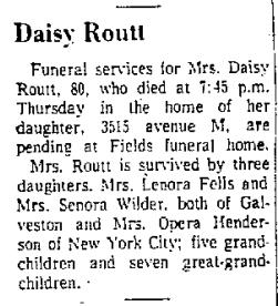 Daisy-Routt-Obituary